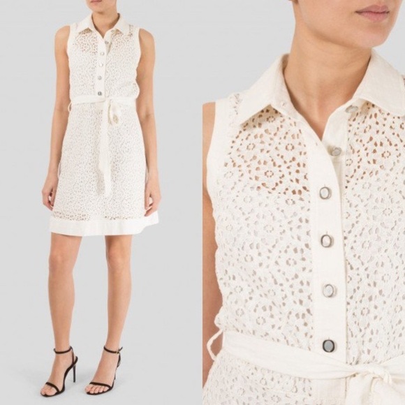 Dolce & Gabbana Dresses & Skirts - D&G Sleeveless Collared Lace Dress​​​​